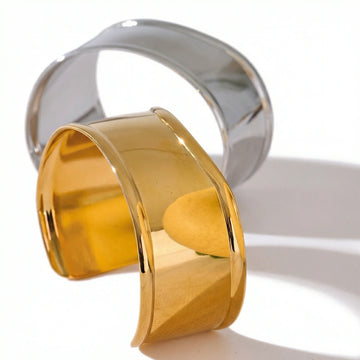Szeroka minimalistyczna bransoletka