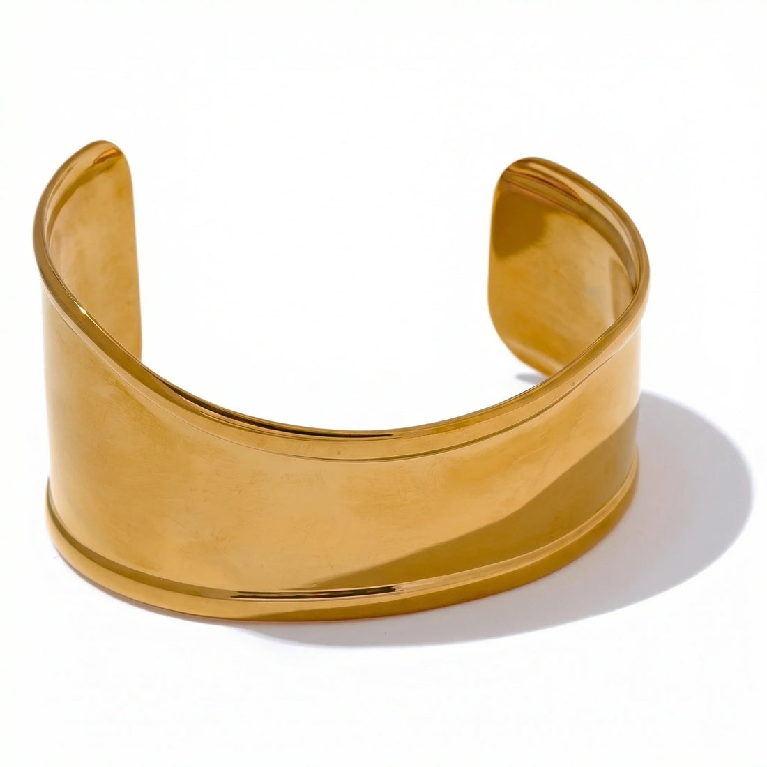 Szeroka minimalistyczna bransoletka